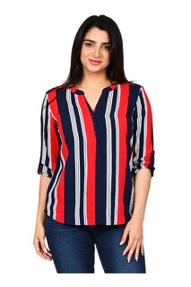 Foto 3 | Foto 3 | Blusa Ferrioni Azul Dama