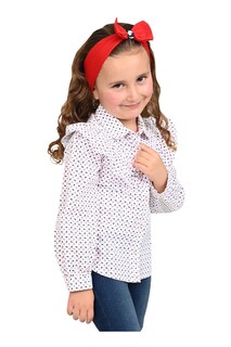 Foto 3 | Foto 3 | Blusa Ferrioni Blanco Niña