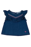 Blusa Ferrioni Azul Beba