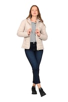 Chamarra Ferrioni Beige Dama