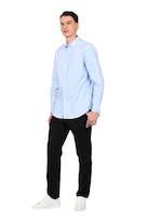 Camisa Ferrioni Azul Caballero