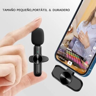 Foto 2 | Foto 2 | Micrófono Lab.g Inalámbrico Para Iphone Ipad Y Android Negro