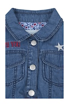 Chamarra Ferrioni Azul Beba