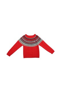 Foto 5 | Foto 5 | Suéter Ferrioni Rojo Niña