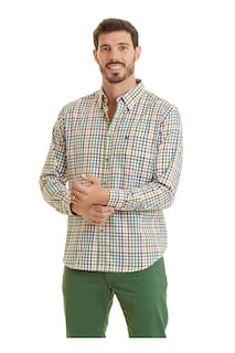 Foto 3 | Foto 3 | Camisa Ferrioni Verde Caballero