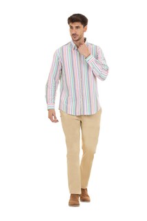 Foto 1 | Foto 1 | Camisa Ferrioni Multicolor Caballero