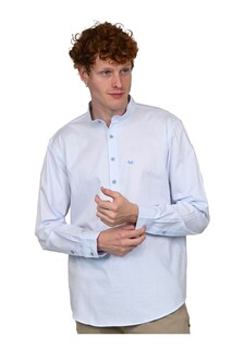 Foto 3 | Foto 3 | Camisa Ferrioni Azul Caballero