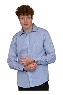 Foto 3 | Foto 3 | Camisa Ferrioni Azul Caballero