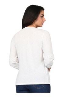 Foto 4 | Foto 4 | Playera Ferrioni Blanco Dama