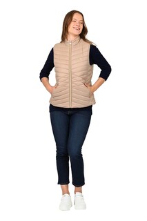 Foto 1 | Foto 1 | Chaleco Ferrioni Beige Dama