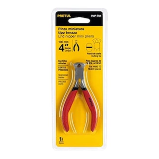 Foto 2 | Foto 2 | Pretul Pmp-tn4 Pinza Miniatura Tipo Tenaza 4'' Mango Comfort Grip