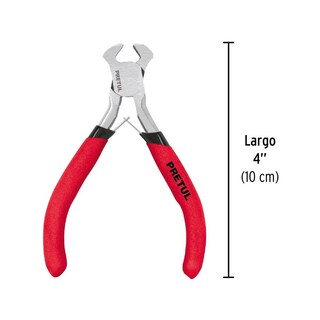 Foto 4 | Foto 4 | Pretul Pmp-tn4 Pinza Miniatura Tipo Tenaza 4'' Mango Comfort Grip