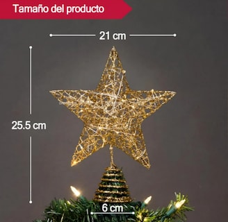 Foto 2 | Foto 2 | Estrella Xtellar para Árbol de Navidad