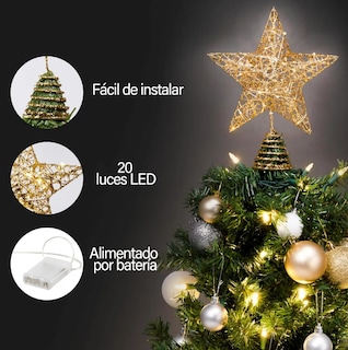 Foto 3 | Foto 3 | Estrella Xtellar para Árbol de Navidad
