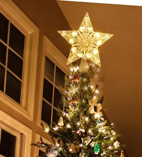 Foto 3 | Foto 3 | Decoración De Navidad Xtellar Luz Led De Estrella Del Árbol Navidad