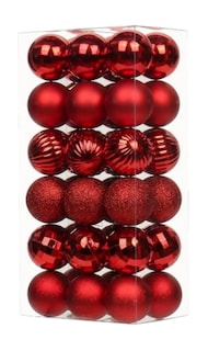 Foto 1 | Foto 1 | Esferas Navideñas Xtellar 36 Piezas