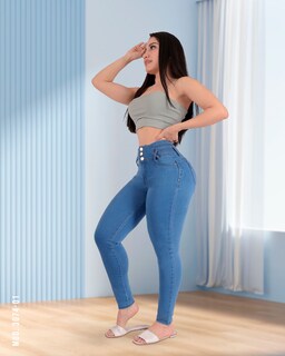 Foto 3 | Foto 3 | Jeans Colombianos Skinny Para Mujer Push-up Sea Brazil