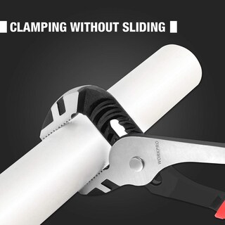 Foto 3 | Foto 3 | Workpro Juego De 3 Alicates Ajustables De 12/10/8 Pulgadas Alicates De Mandíbula Recta En Acero Crv