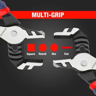 Foto 5 | Foto 5 | Workpro Juego De 3 Alicates Ajustables De 12/10/8 Pulgadas Alicates De Mandíbula Recta En Acero Crv