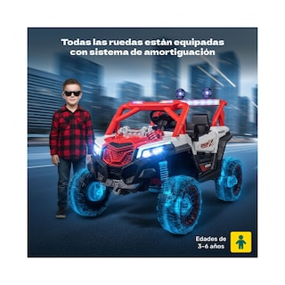 Foto 5 | Foto 5 | Camioneta Montable Electrica Buggy 6v Niños Control Remoto Little Monkey