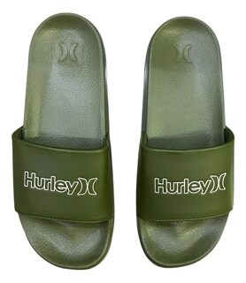 Foto 3 | Foto 3 | Sandalia Hurley Chancla Logo Color Verde Descanso Para Hombre