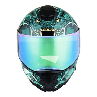Foto 4 | Foto 4 | Casco para Motociclista Roda Revenge Pro Verde