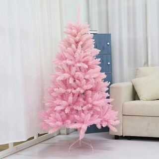 Foto 5 | Foto 5 | ''árbol De Navidad 1.8m Rosa Decoración Navideña Moderna Rosa ''