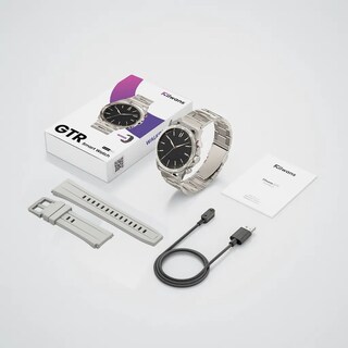 Foto 4 | Foto 4 | Bundle Smartwatch Gtr Filwans Plateado + Audifonos Sabala St-764