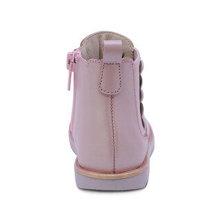 Foto 4 | Foto 4 | Bota Coqueta Para Niña De Piel Color Rosa Rondy Con Detalle De Corazones