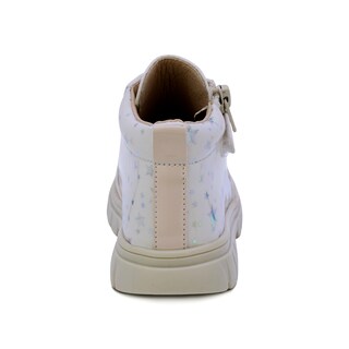 Foto 4 | Foto 4 | Botita Coqueta Para Niña En Charol Color Beige Thunder Con Estampado De Estrellas