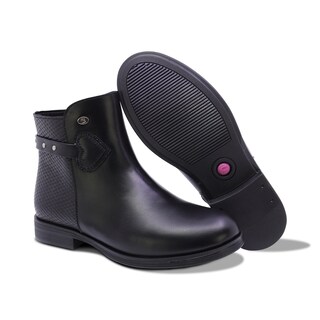 Foto 6 | Foto 6 | Bota Coqueta Para Niña De Piel Color Negro Canuta Con Cierre