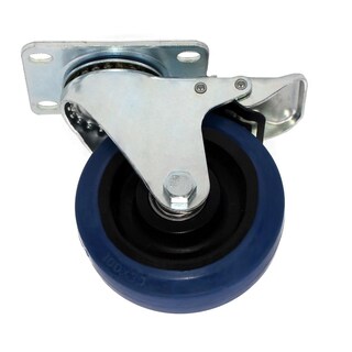 Foto 2 | Foto 2 | Pack 2 Rodajas Giratoria C/freno 4'' 80 Kg Maple Tools