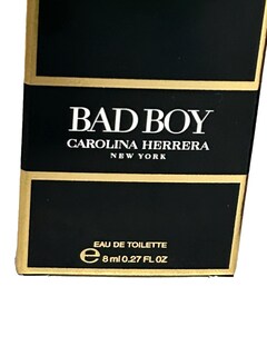 Foto 3 | Foto 3 | Perfume Carolina Herrera Bad Boy Eau De Toilette  8 Ml  Para Hombre - Venta Internacional.