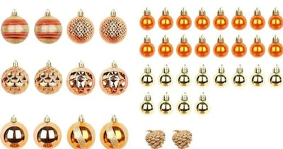 Foto 3 | Foto 3 | 44 Esferas De Navidad Decoradas Adornos Para Arbol Navideño