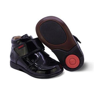 Foto 6 | Foto 6 | Botita Audaz Para Niño En Charol Color Negro Tomy Con Tira De Contacto