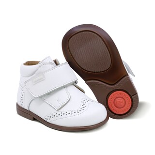 Foto 6 | Foto 6 | Botita Audaz Para Niño De Piel Color Blanco Tomy Con Tira De Contacto