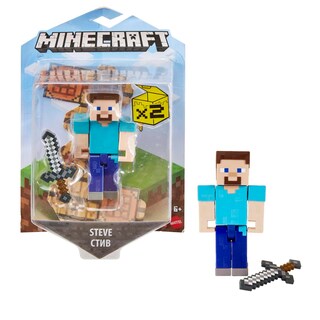 Foto 2 | Foto 2 | Juguete De Acción Mattel Minecraft Craft-a-block Con Personajes De Más De 6 Años - Venta Internacional.