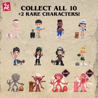 Foto 5 | Foto 5 | Figuras De Acción Yume Stranger Things Series 2 (paquete De 2) - Venta Internacional.