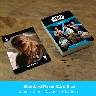 Foto 5 | Foto 5 | Juego De Cartas Aquarius Star Wars Con Temática De Light Side Heroes - Venta Internacional.