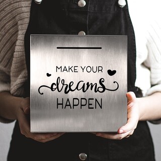 Foto 3 | Foto 3 | Hucha Huaart De Acero Inoxidable Para Adultos (19 8 X 19 8 X 19 8 Cm) - Venta Internacional.