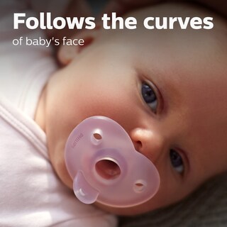 Foto 2 | Foto 2 | Chupete Avent Soothie Heart 0-3 Meses Rosa/rosa Claro Paquete De 4 - Venta Internacional.