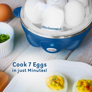 Foto 7 | Foto 7 | Máquina Para Cocer Huevos Elite Gourmet Egc700bl# Rapid 7 Eggs Ocean - Venta Internacional.