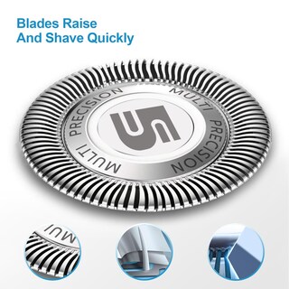 Foto 6 | Foto 6 | Cabezales De Repuesto Sh50 Con Anillos De Retención De Cuchillas Para Philips - Venta Internacional.