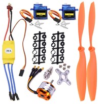 Motor Rc Sin Escobillas Abcgoodefg A2212 1400kv Con Esc De 30 A Y Servo - Venta Internacional.