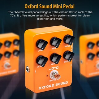 Foto 6 | Foto 6 | Pedal De Efectos De Guitarra Joyo Oxford Sound Jf-22 Overdrive Distortion - Venta Internacional.