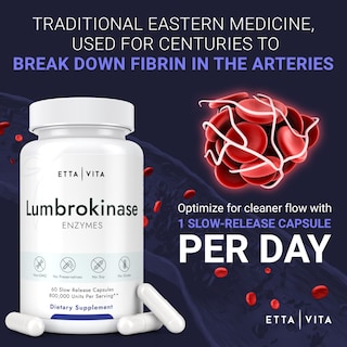 Foto 3 | Foto 3 | Suplemento Etta Vita Lumbrokinase 40 Mg/porción 800 000 Unidades - Venta Internacional.