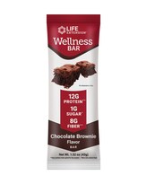 Brownie De Chocolate Snack Bar Life Extension Wellness 6 X 12 G - Venta Internacional.