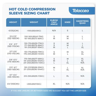 Foto 7 | Foto 7 | Funda Para Compresas De Hielo Tolaccea Cold Therapy Para Codo Y Rodilla - Venta Internacional.