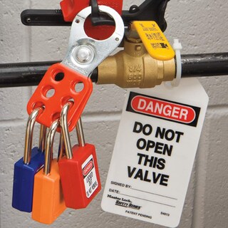 Foto 6 | Foto 6 | Candado De Seguridad Master Lock 410blu Lockout Tagout Con Llave - Venta Internacional.