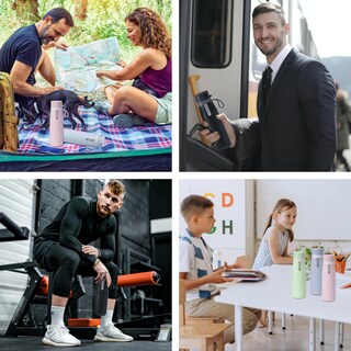 Foto 4 | Foto 4 | Botella De Agua Philips De Acero Inoxidable Con Aislamiento Filtrado 550 Ml - Venta Internacional.